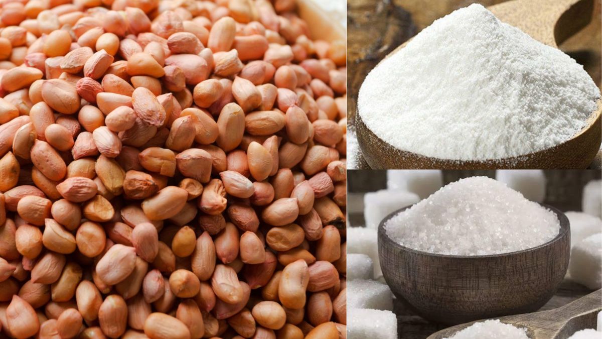 Hướng dẫn cách làm mứt lạc tết bọc bột