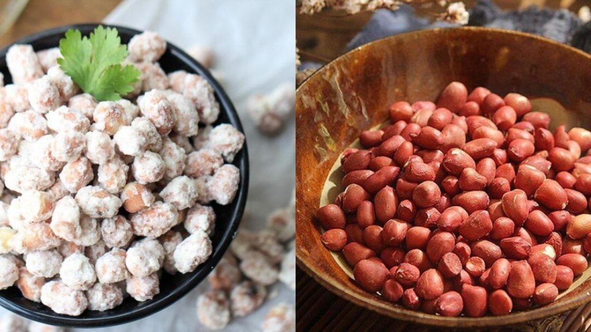 Cách bảo quản lạc khi làm mứt