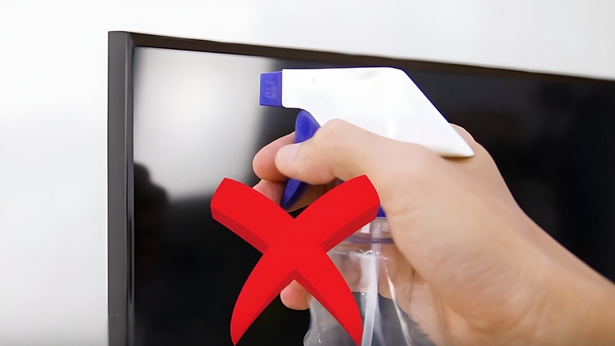 Những sai lầm thường gặp khi lau màn hình tivi Sony