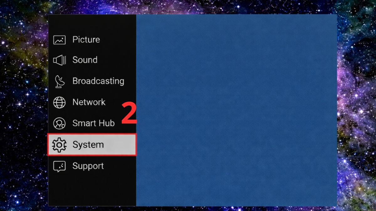Cách mở HDMI trên tivi Samsung 2015 bước 2