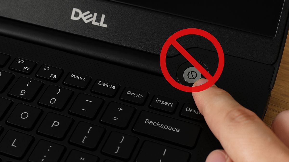 Dấu hiệu nhận biết nút nguồn laptop bị hư