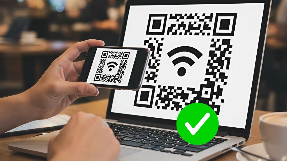 Mẹo để quét mã QR WiFi trên laptop dễ dàng hơn