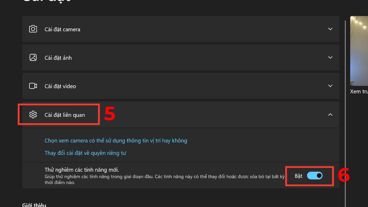 cách quét mã QR WiFi trên laptop bằng windows camera bước 2 tiếp theo