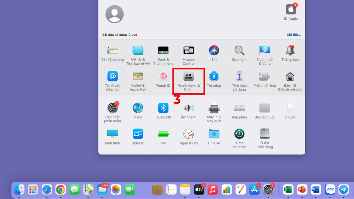 cách sử dụng MacBook bằng cách tạo tài khoản khách bước 2