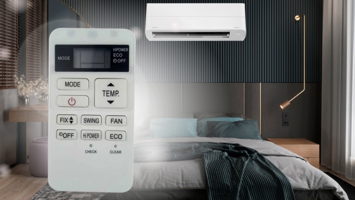 cách sử dụng remote máy lạnh toshiba
