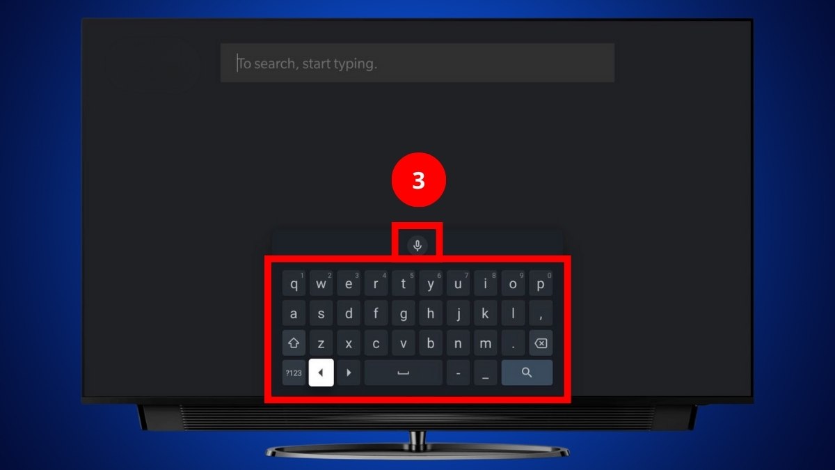 Cách sử dụng remote tivi Samsung đối với nút search bước 3