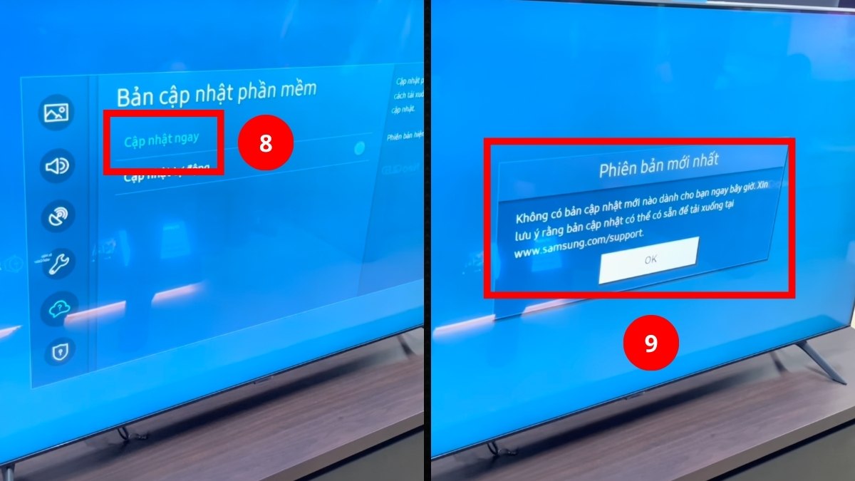 Cách dùng remote Samsung để tìm kiếm bằng giọng nói bước 2 còn lại