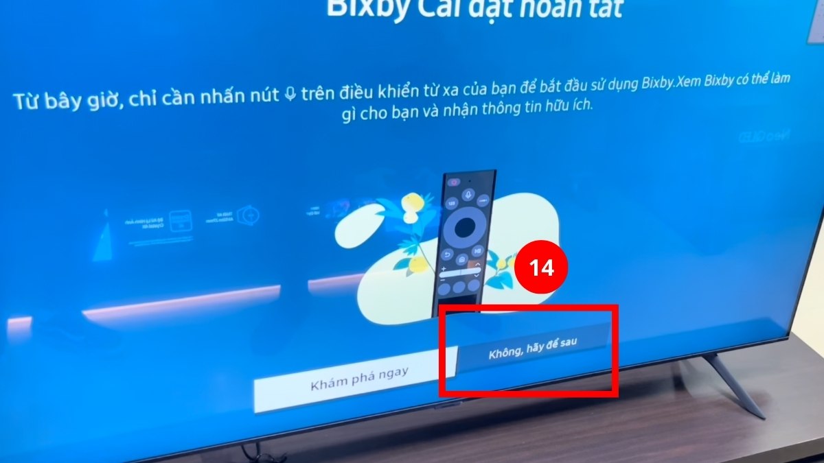 Cách dùng remote Samsung để tìm kiếm bằng giọng nói bước 3 còn lại
