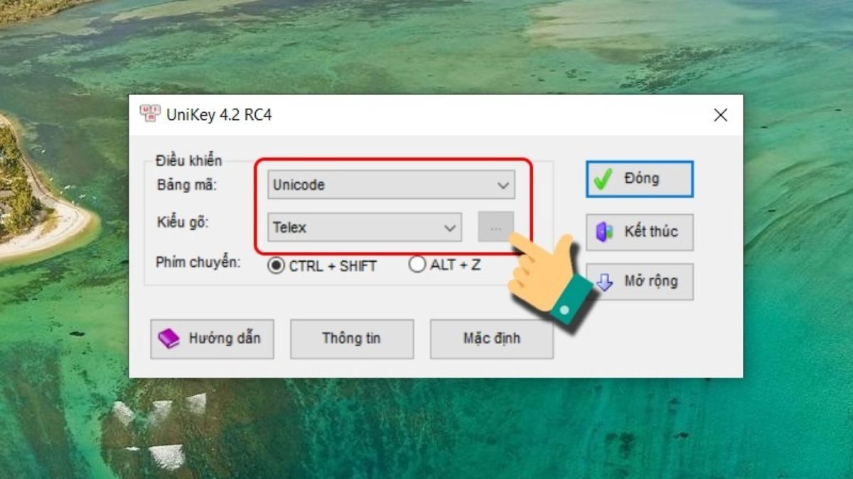 Lỗi không gõ được dấu tiếng Việt