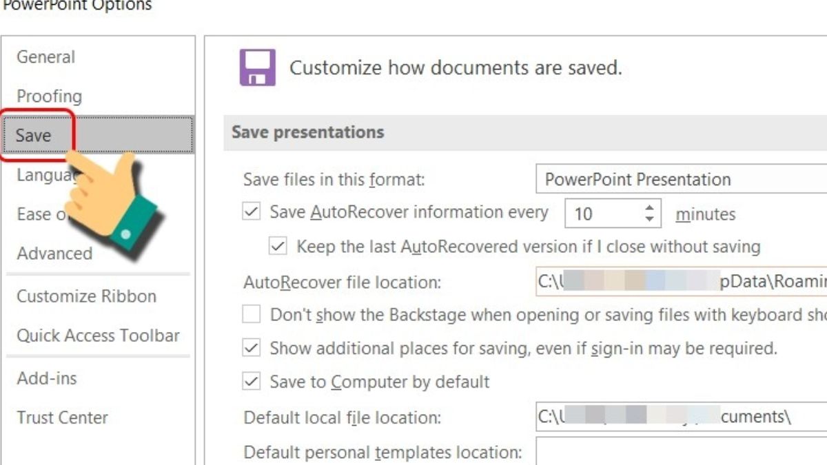 Cách sửa lỗi font chữ trong PowerPoint khi tải về - bước 2