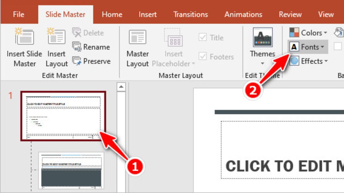 cách sửa lỗi font chữ trong powerpoint khi tải về đơn giản - bước 2