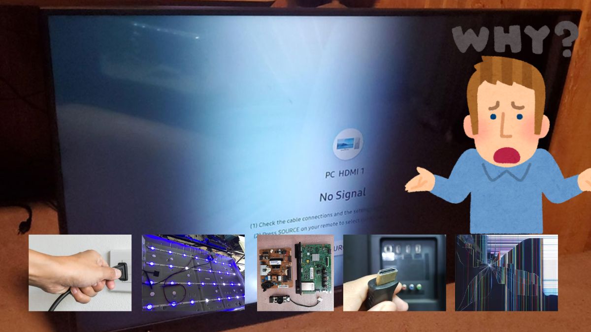 Nguyên nhân khiến tivi Sony không lên hình