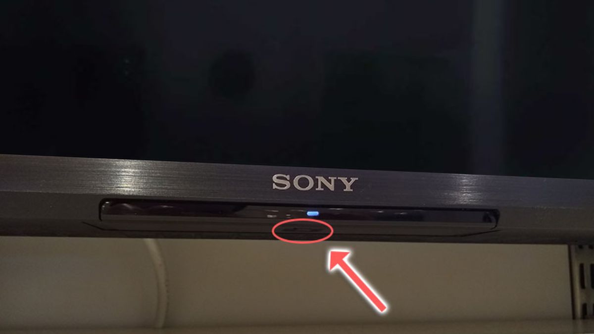 Cách sửa tivi Sony không lên hình khởi động lại tivi