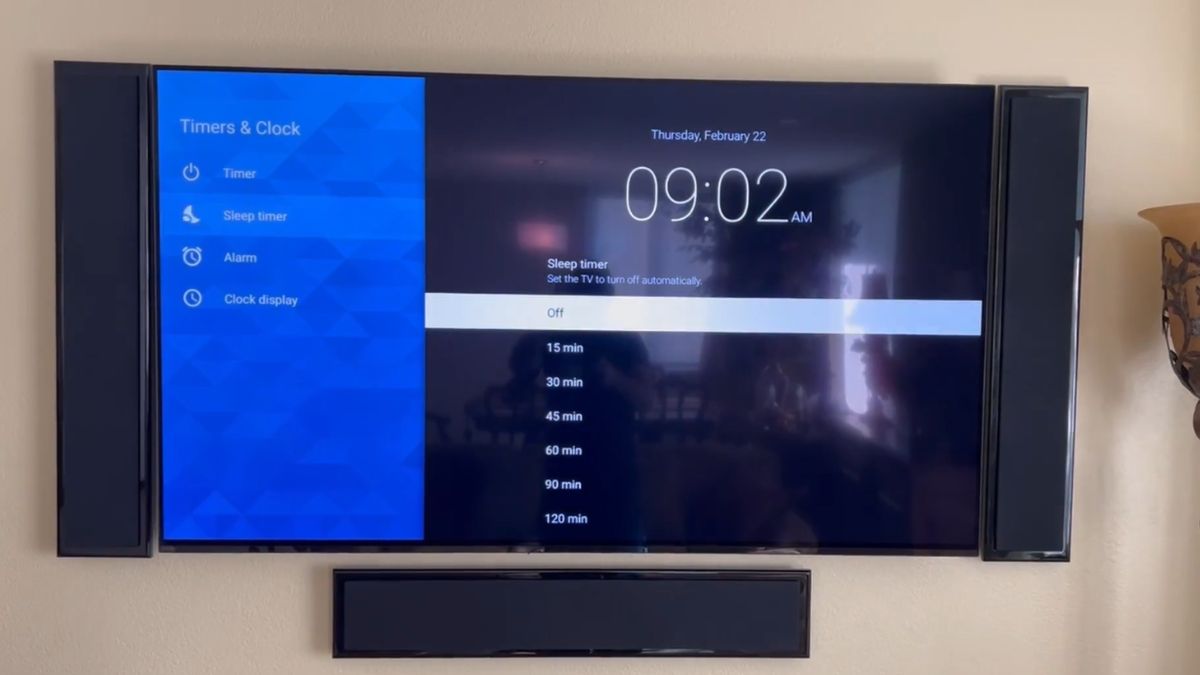 Cách sửa tivi Sony không lên hình bằng tắt tính năng hẹn giờ ngủ