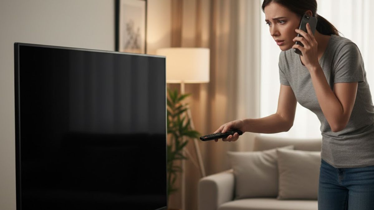 Cách sửa tivi Sony không lên hình bằng liên hệ trung tâm sửa chữa