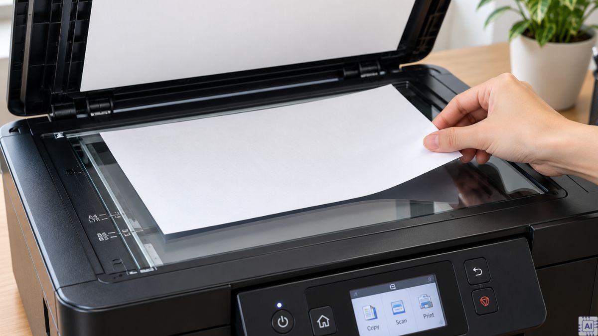 Cách scan tài liệu bằng máy in qua máy tính Windows bước 1