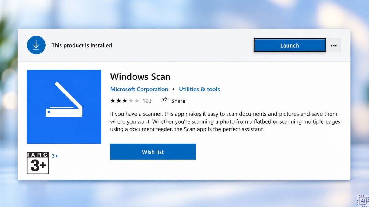 phần mềm scan trên máy tính - windows scan