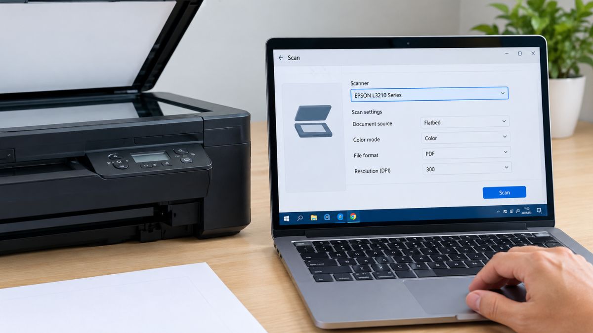 Cách sửa lỗi máy in không scan được tại nhà bước 2