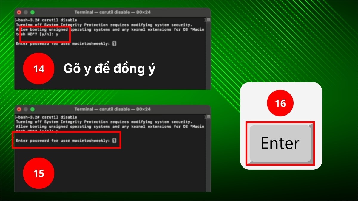 Cách tắt SIP trên Macbook đơn giản bước 4