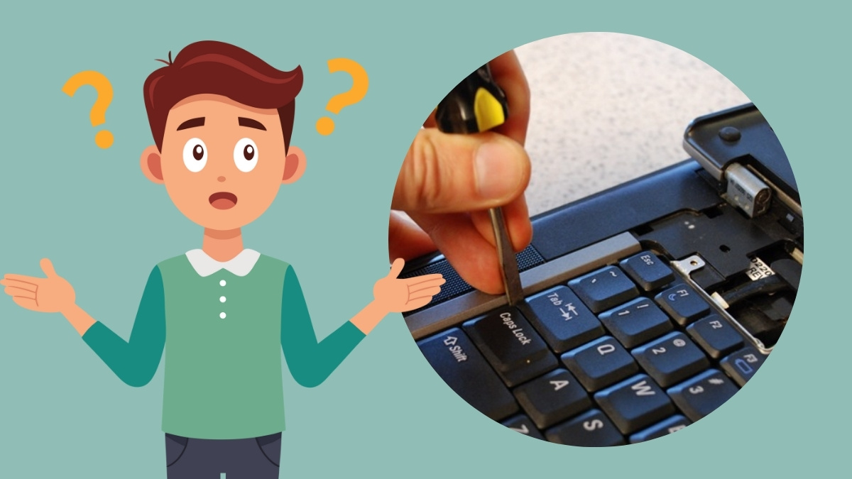 có nên thực hiện cách tháo bàn phím laptop dell tại nhà