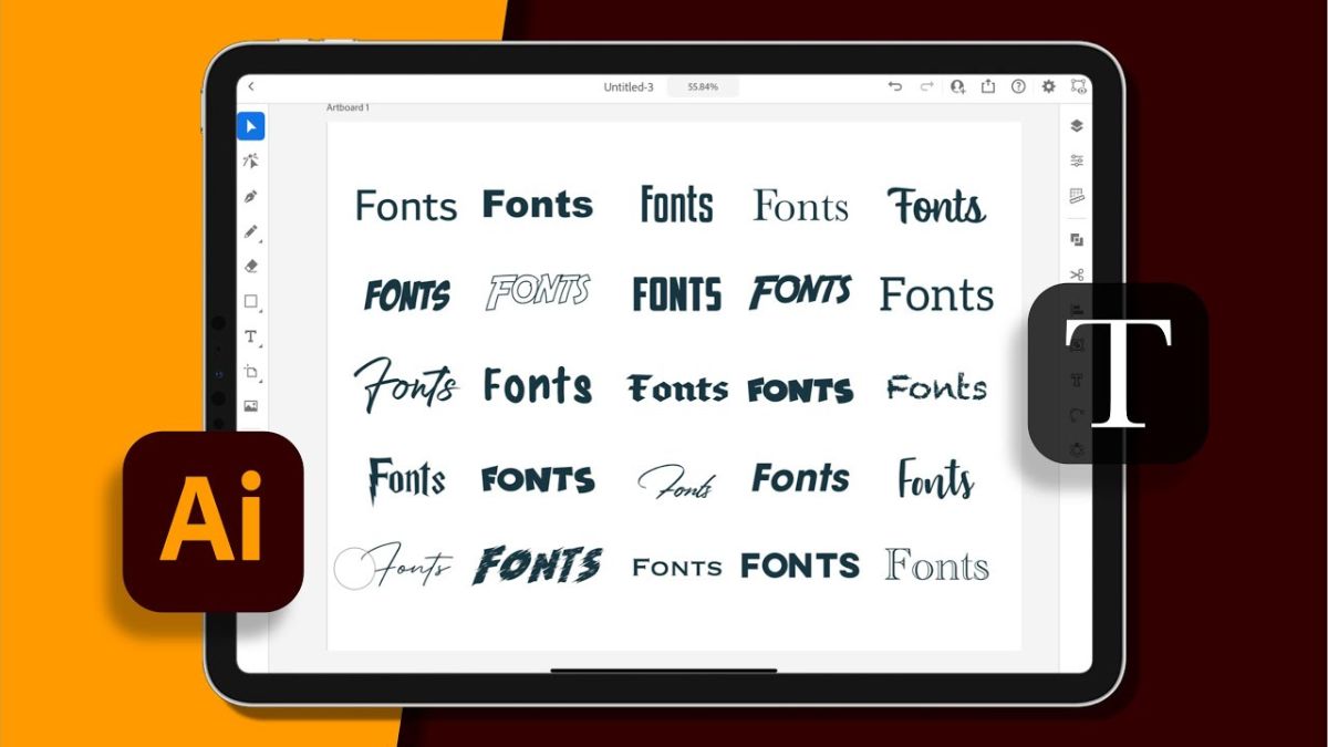 Lỗi thường gặp khi thêm font vào Illustrator