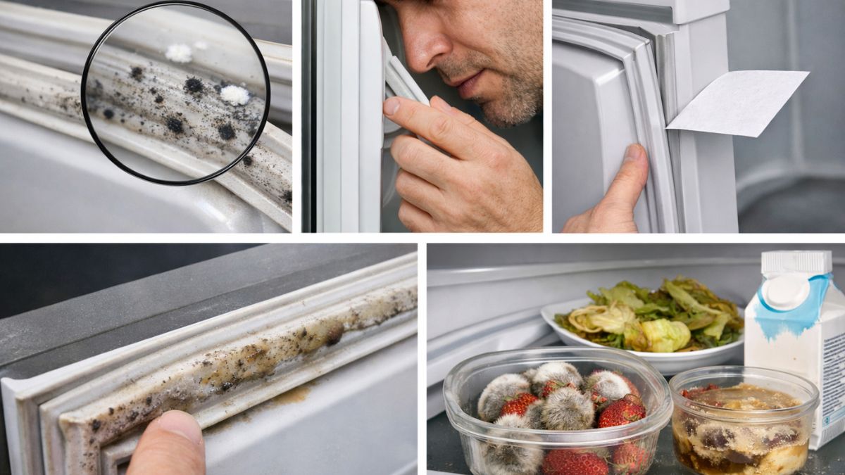 Dấu hiệu nhận biết gioăng tủ lạnh cần vệ sinh ngay