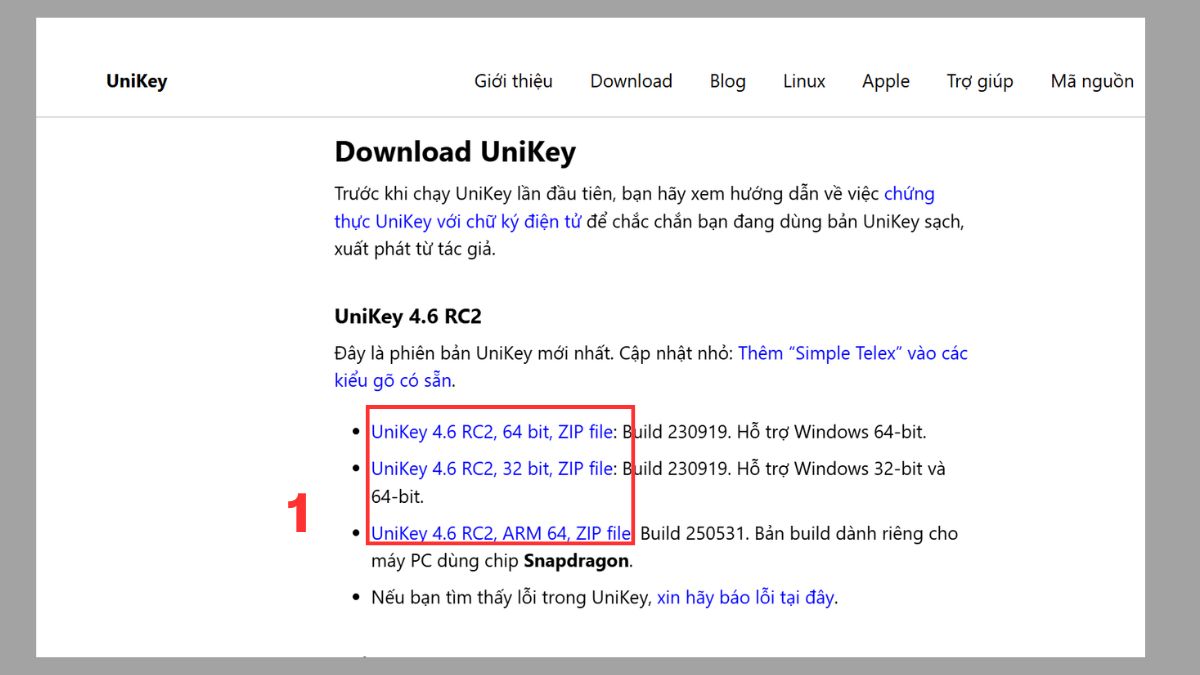 cách viết dấu trên máy tính - cách cài đặt Unikey trên Windows bước 1