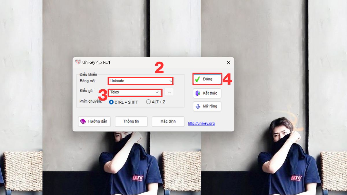 cách viết dấu trên máy tính - Cách bật gõ tiếng Việt trên Windows bước 2