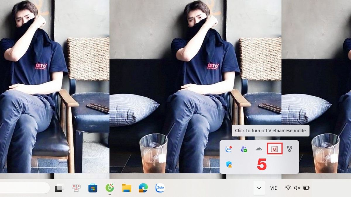 Cách bật gõ tiếng Việt trên Windows bước 3