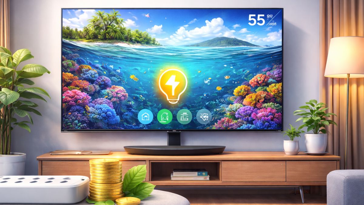 Cách tính tiền điện khi dùng tivi Samsung 55 inch