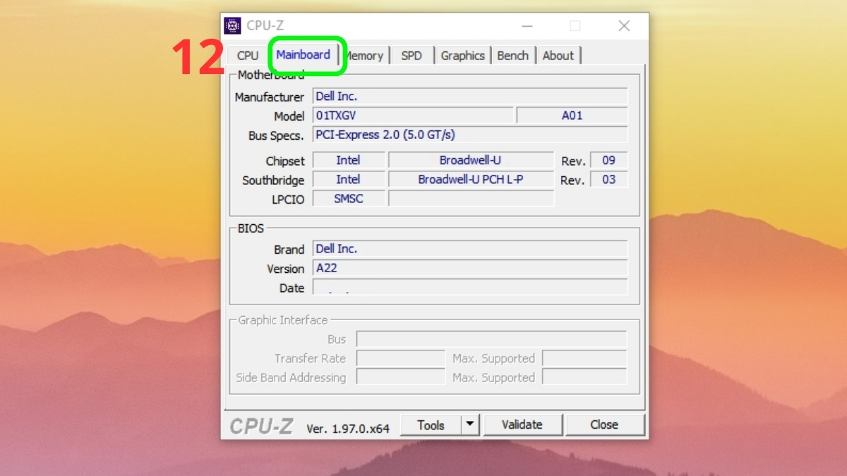 cách xem cấu hình là gì bằng phần mềm CPU-Z bước 3 còn lại