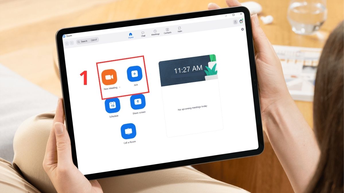 sử dụng Center Stage để bật/tắt ứng dụng video bên thứ ba bước 1
