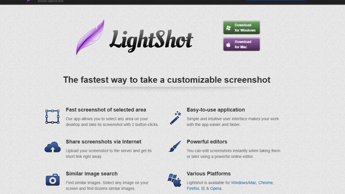 chụp màn hình MacBook bằng lightshot