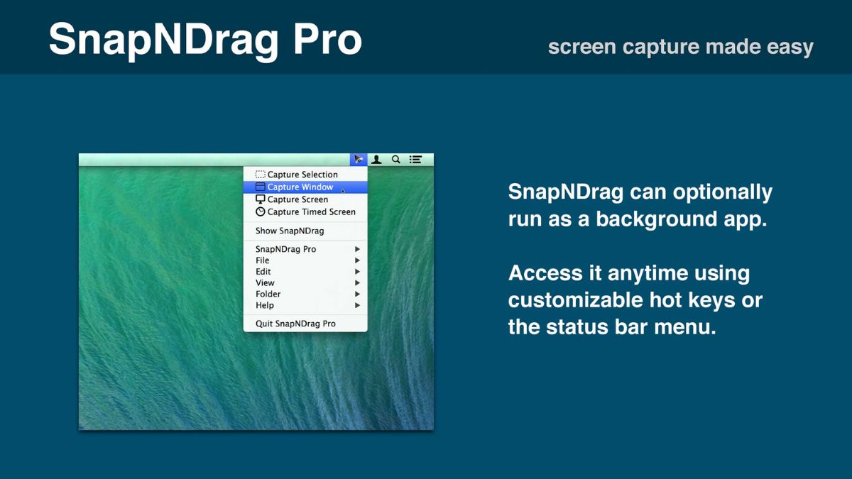 chụp màn hình MacBook bằng snapndrag