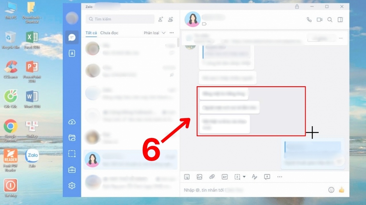 chụp màn hình Zalo trên máy tính bằng snipping tool bước 4