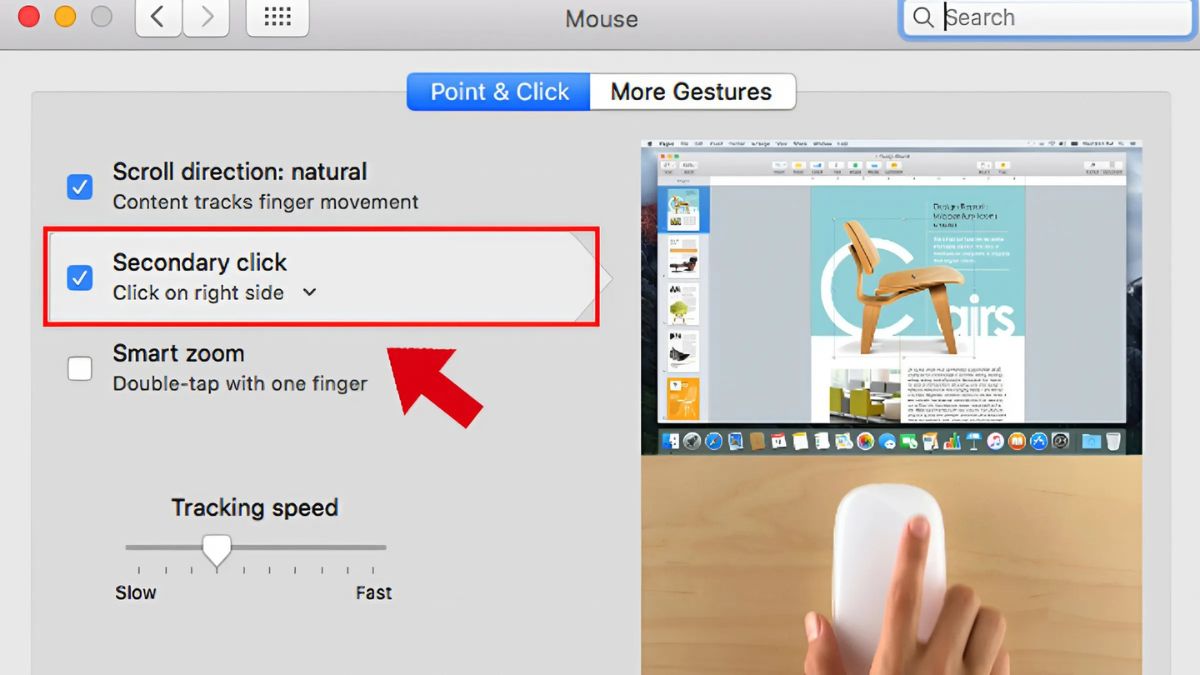 cách Nhấp chuột phải trên Apple Magic Mouse - bước 2