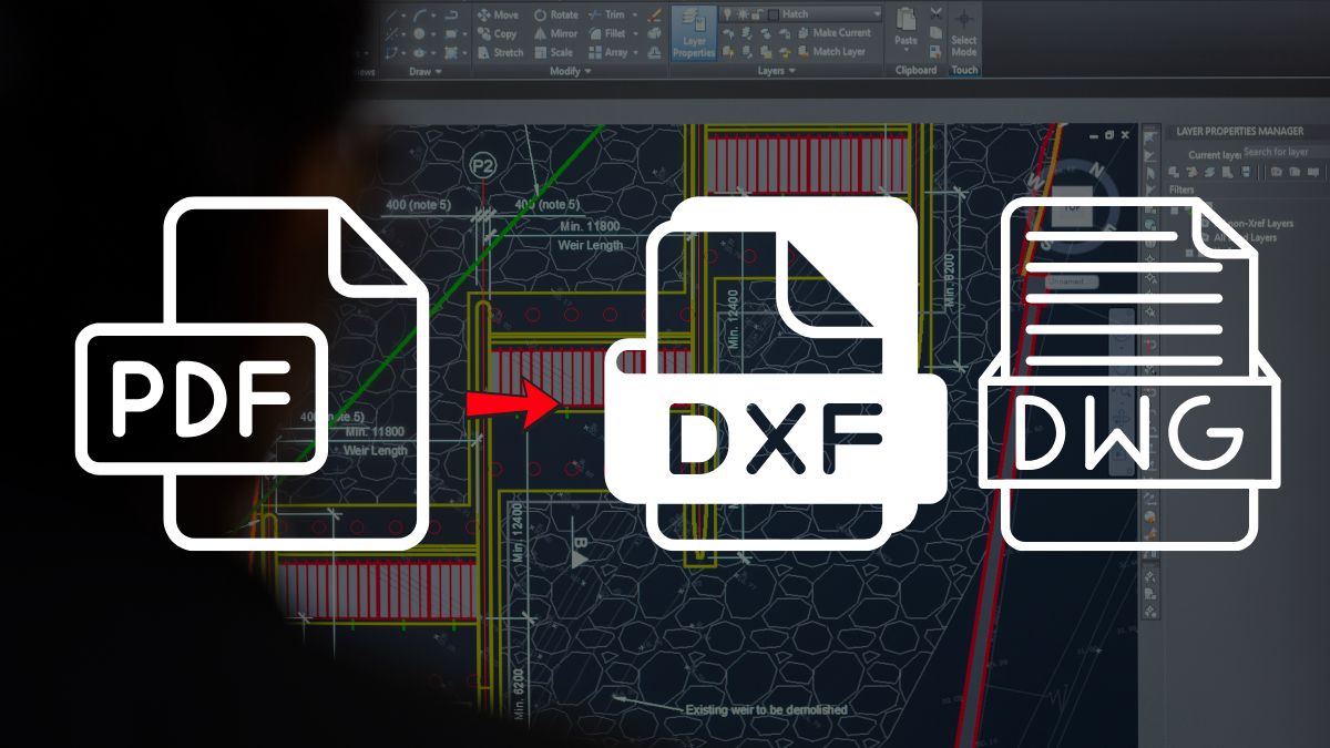Lưu ý khi thực hiện chuyển file PDF sang AutoCAD
