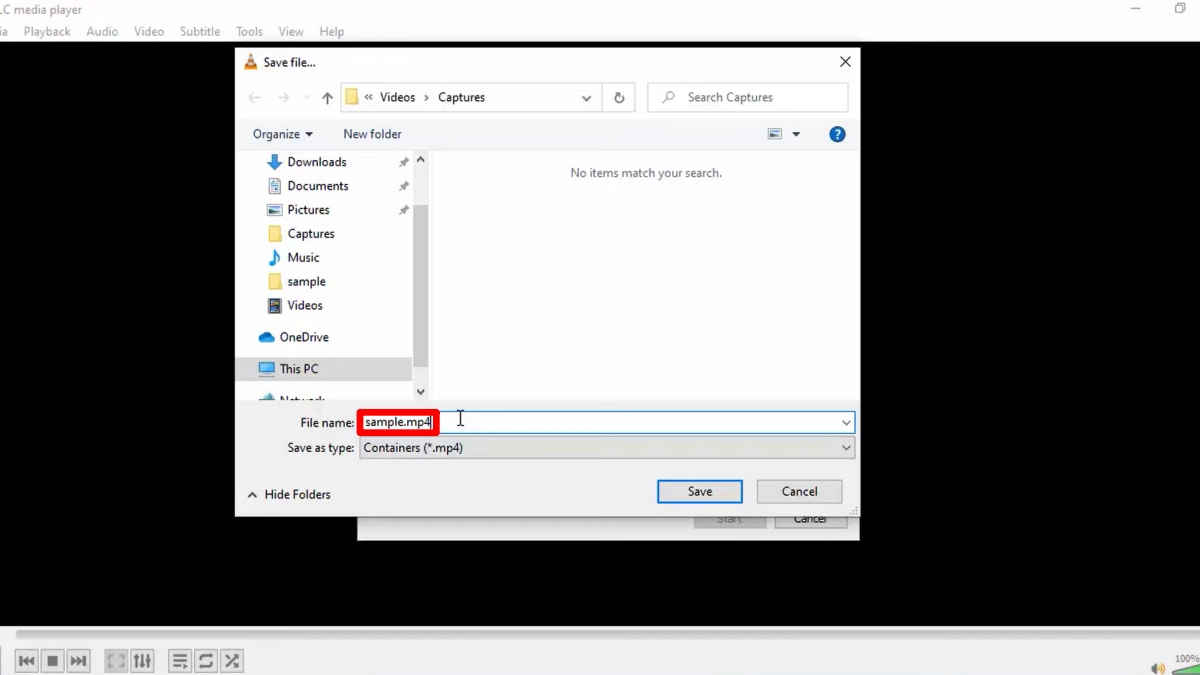 Chuyển MOV sang MP4 bằng VLC Media Player - bước 4