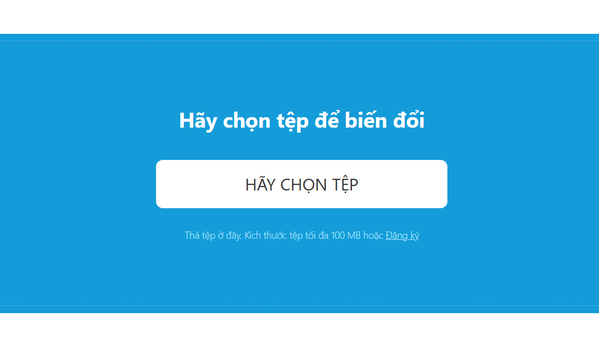 Cách chuyển đổi PNG sang JPG bằng OnlineConvertFree - bước 1