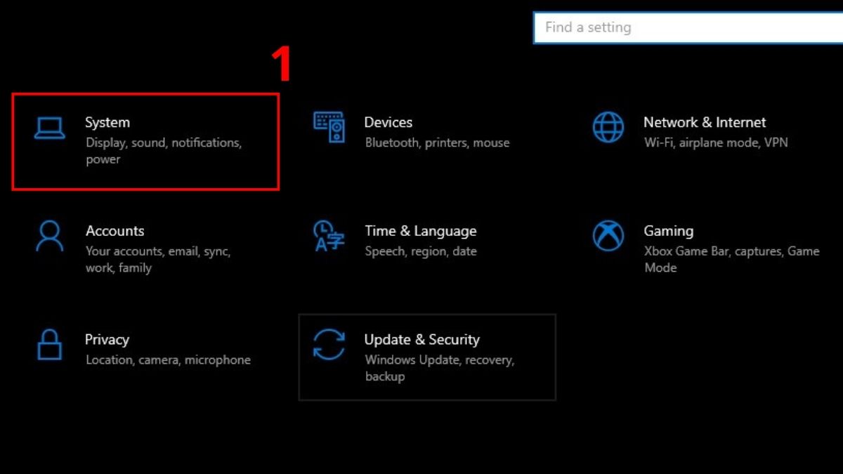 Bật chế độ Power Saving bước 1