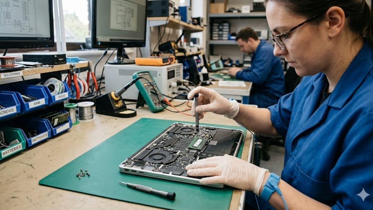 Thay thế linh kiện trong trường hợp cần thiết