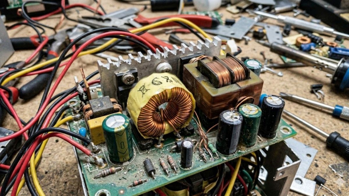 Nguyên nhân gây ra coil whine - chất lượng linh kiện kém