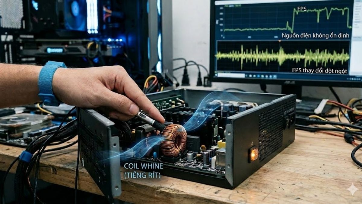Coil whine trên PSU