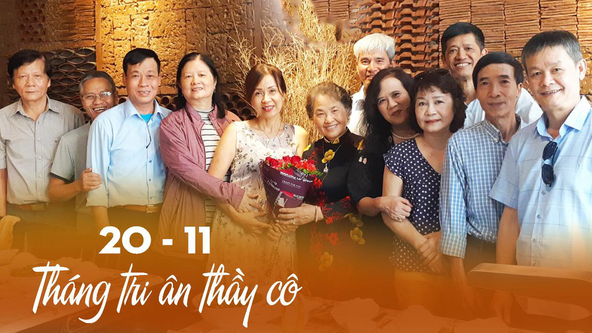 Mẫu content 20/11 khuyến mãi cho nhà hàng