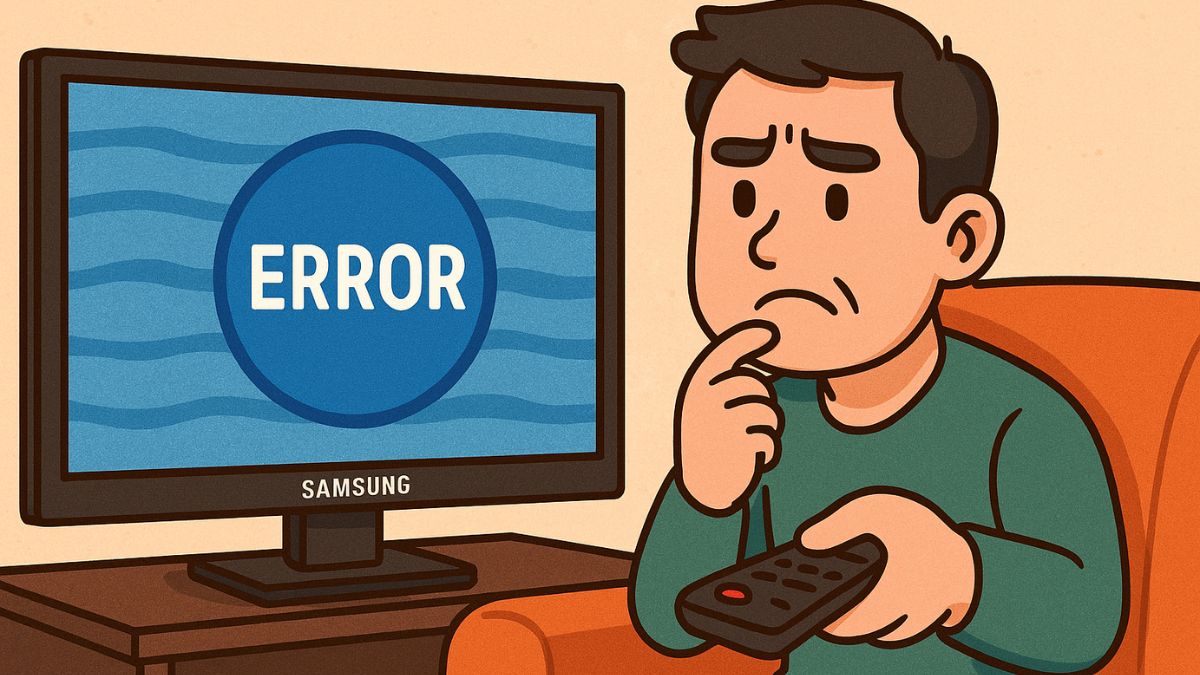 Lỗi thường gặp khi dò kênh trên tivi Samsung