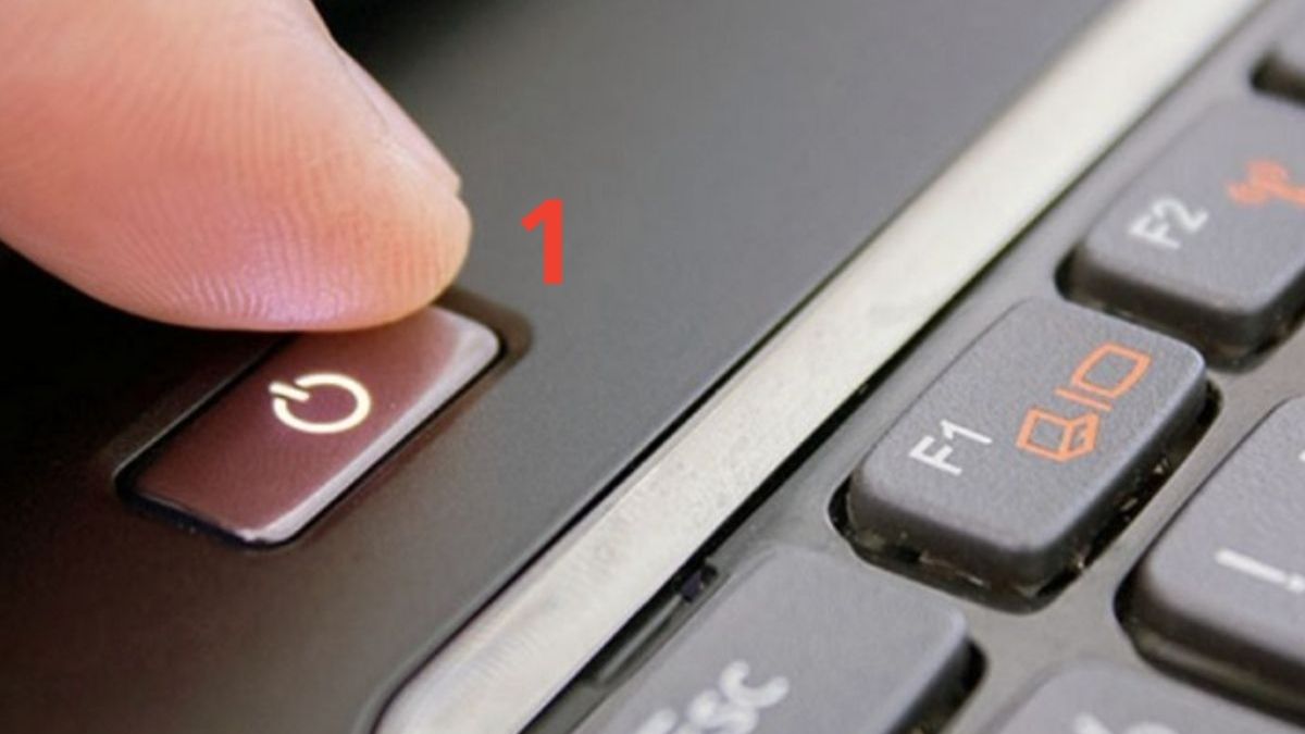 khắc phục lỗi Dell kêu 5 bip bằng reset bios bước 1