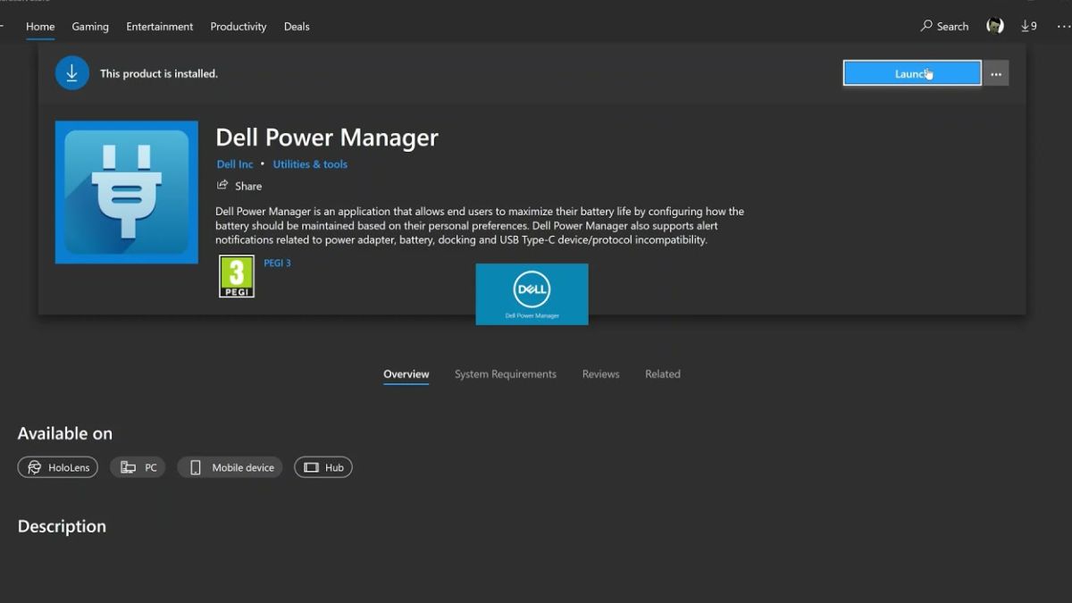 Hướng dẫn cách tải Dell Power Manager - bước 4
