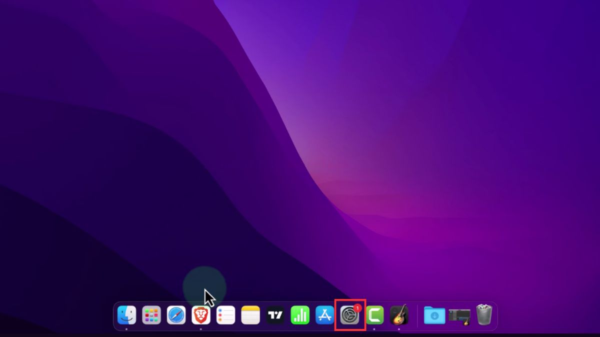 Ẩn hiện thanh Dock Macbook tự động bước 1