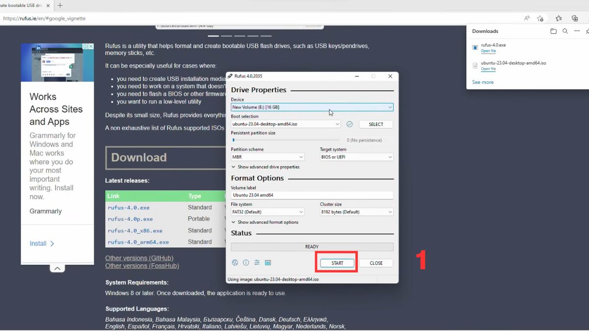 Hướng dẫn cách thiết lập hệ thống Dual Boot bước 1 còn lại