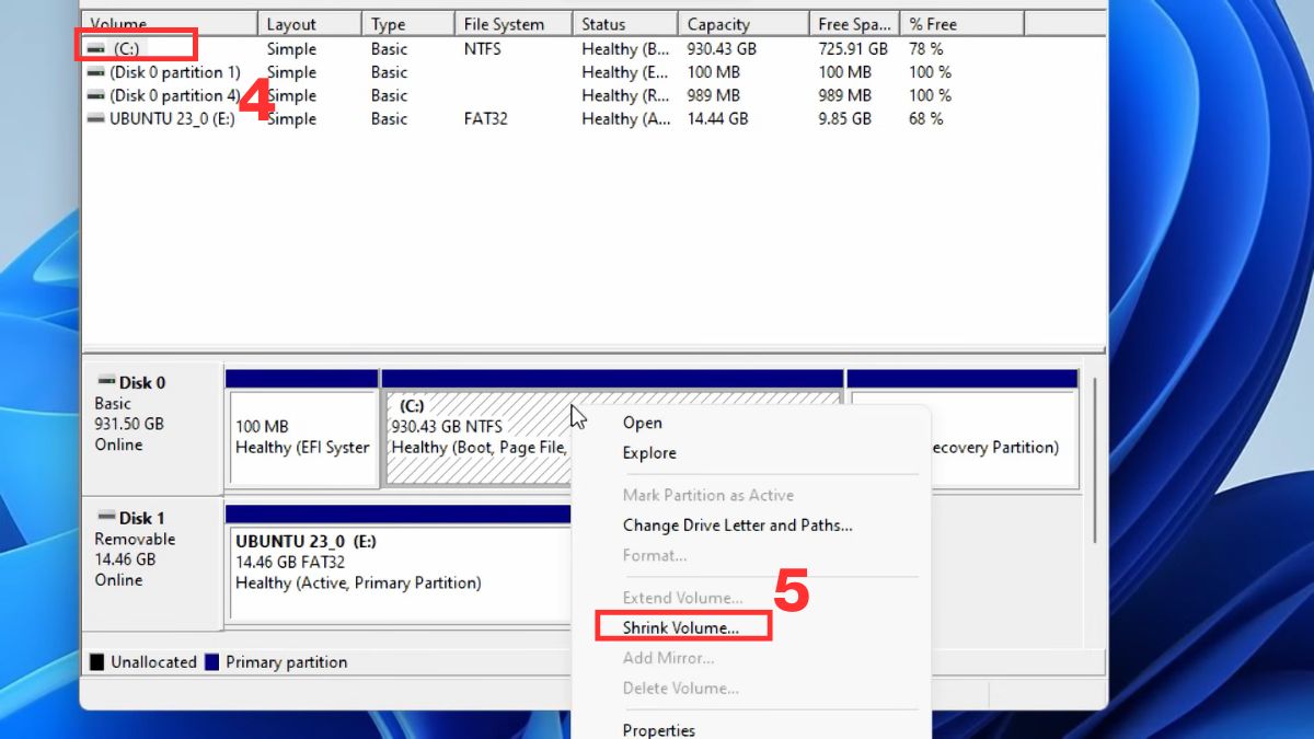 Hướng dẫn cách thiết lập hệ thống Dual Boot bước 2 tiếp theo